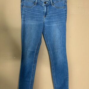 Hollister Blue Straight Leg Jeans